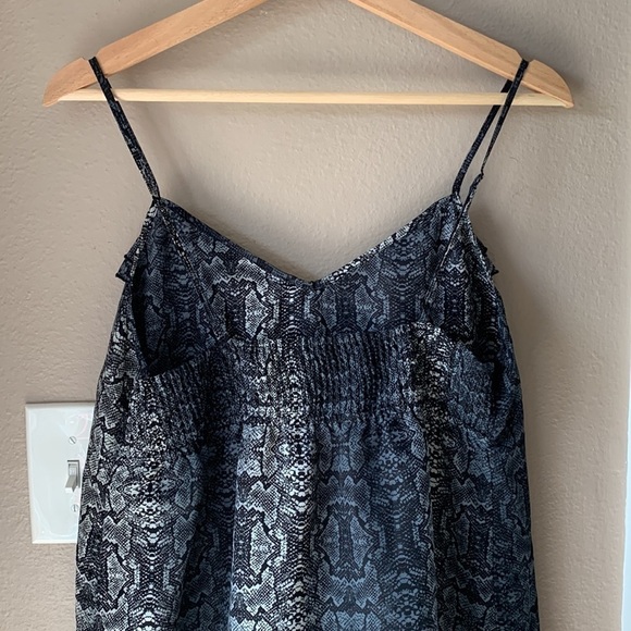 VOLCOM “You Rebel You” Python Snake Print Mini Dress - Picture 5 of 8
